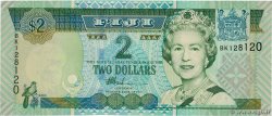 2 Dollars FIJI  2002 P.104a UNC