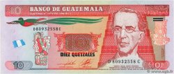 10 Quetzales GUATEMALA  2012 P.123c