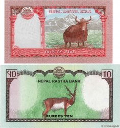 Lot de 2 Billets NEPAL  2017 P.LOT UNC