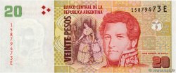 20 Pesos ARGENTINE  2013 P.355b