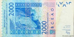 2000 Francs ESTADOS DEL OESTE AFRICANO  2004 P.716Kb BC+