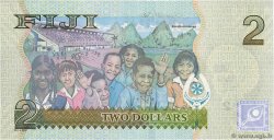 2 Dollars FIJI  2007 P.109a UNC