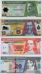 Lot de 4 Billets GUATEMALA  2011 P.LOT