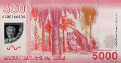 5000 Pesos CHILE
  2009 P.163a FDC