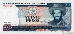20 Pesos KUBA  1991 P.110 ST