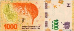 1000 Pesos ARGENTINIEN  2017 P.366 ST