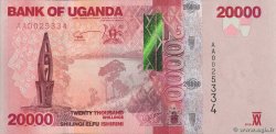 20000 Shillings OUGANDA  2010 P.53a