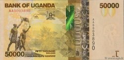 50000 Shillings OUGANDA  2010 P.54a