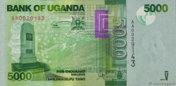 5000 Shillings OUGANDA  2010 P.51a
