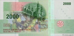 2000 Francs COMORES  2005 P.17