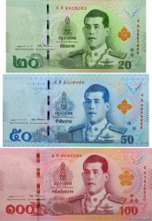 Lot de 3 Billets THAÏLANDE  2018 P.LOT
