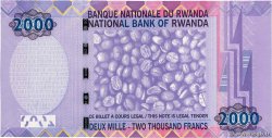 2000 Francs RWANDA  2007 P.36 NEUF