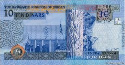 10 Dinar JORDANIE  2012 P.36d NEUF