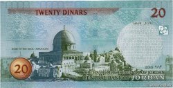 20 Dinars JORDANIE  2013 P.37d NEUF