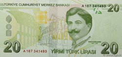 20 Lira TURQUIE  2009 P.224a NEUF