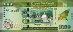 1000 Rupees Commémoratif SRI LANKA  2018 P.130