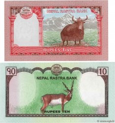 Lot de 2 Billets NÉPAL  2017 P.LOT NEUF