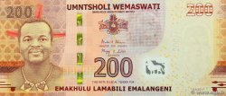 200 Emalangeni SWAZILAND  2017 P.43 NEUF