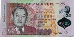 25 Rupees MAURITIUS  2013 P.64 UNC