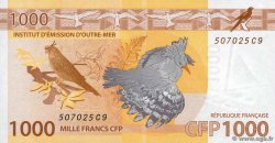 1000 Francs FRENCH PACIFIC TERRITORIES  2014 P.06 FDC