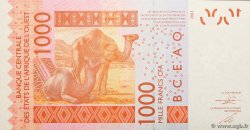 1000 Francs ESTADOS DEL OESTE AFRICANO  2015 P.215Bj FDC
