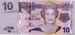 10 Dollars FIDJI  2013 P.111b