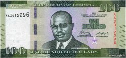 100 Dollars LIBERIA  2016 P.35