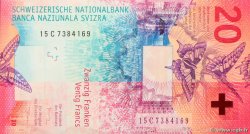 20 Francs SWITZERLAND  2015 P.76 UNC