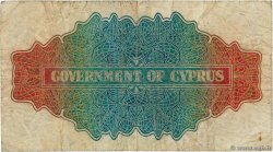 1 Shilling CYPRUS  1942 P.20 G