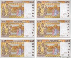 1000 Francs Consécutifs STATI AMERICANI AFRICANI  1999 P.111Ai AU
