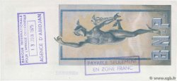 500 Francs FRENCH WEST AFRICA Abidjan 1975 DOC.Chèque fST