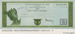 100 Francs AFRIQUE OCCIDENTALE FRANÇAISE (1895-1958) Abidjan 1975 DOC.Chèque