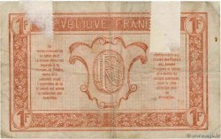 1 Franc TRÉSORERIE AUX ARMÉES 1919 FRANCIA  1919 VF.04.03 q.BB
