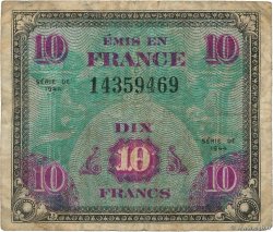 10 Francs DRAPEAU FRANCE  1944 VF.18.01