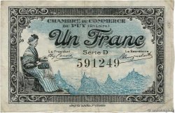 1 Franc FRANCE regionalismo y varios Le Puy 1916 JP.070.09 BC