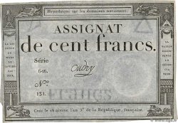 100 Francs FRANCIA  1795 Ass.48a EBC a SC