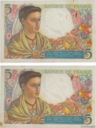 5 Francs BERGER Consécutifs FRANKREICH  1947 F.05.07 SS