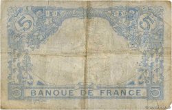 5 Francs BLEU FRANKREICH  1915 F.02.26 fS