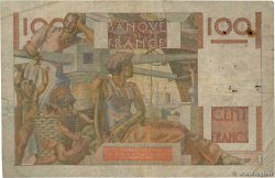 100 Francs JEUNE PAYSAN filigrane inversé FRANCIA  1952 F.28bis.01 q.MB