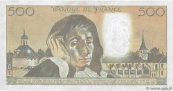 500 Francs PASCAL FRANCIA  1989 F.71.41 AU+