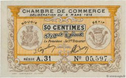50 Centimes FRANCE régionalisme et divers Bougie, Sétif 1918 JP.139.03