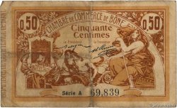 50 Centimes FRANCE Regionalismus und verschiedenen Bône 1915 JP.138.01 fS