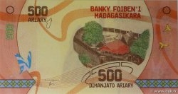 500 Ariary MADAGASCAR  2017 P.099 UNC
