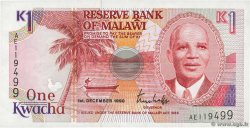 1 Kwacha MALAWI  1990 P.23a