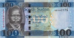100 Pounds SUDAN DEL SUD  2015 P.15