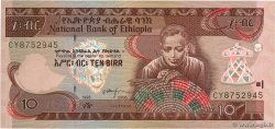 10 Birr ETHIOPIA  2000 P.48d