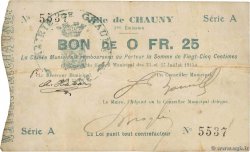 25 Centimes FRANCE regionalism and miscellaneous  1915 JP.02-0478 VF+
