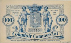 100 Francs FRANCE regionalismo y varios Arles 1914  SC