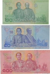 Lot de 3 Billets THAILANDIA  2018 P.LOT FDC