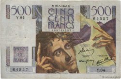 500 Francs CHATEAUBRIAND FRANKREICH  1946 F.34.05 S